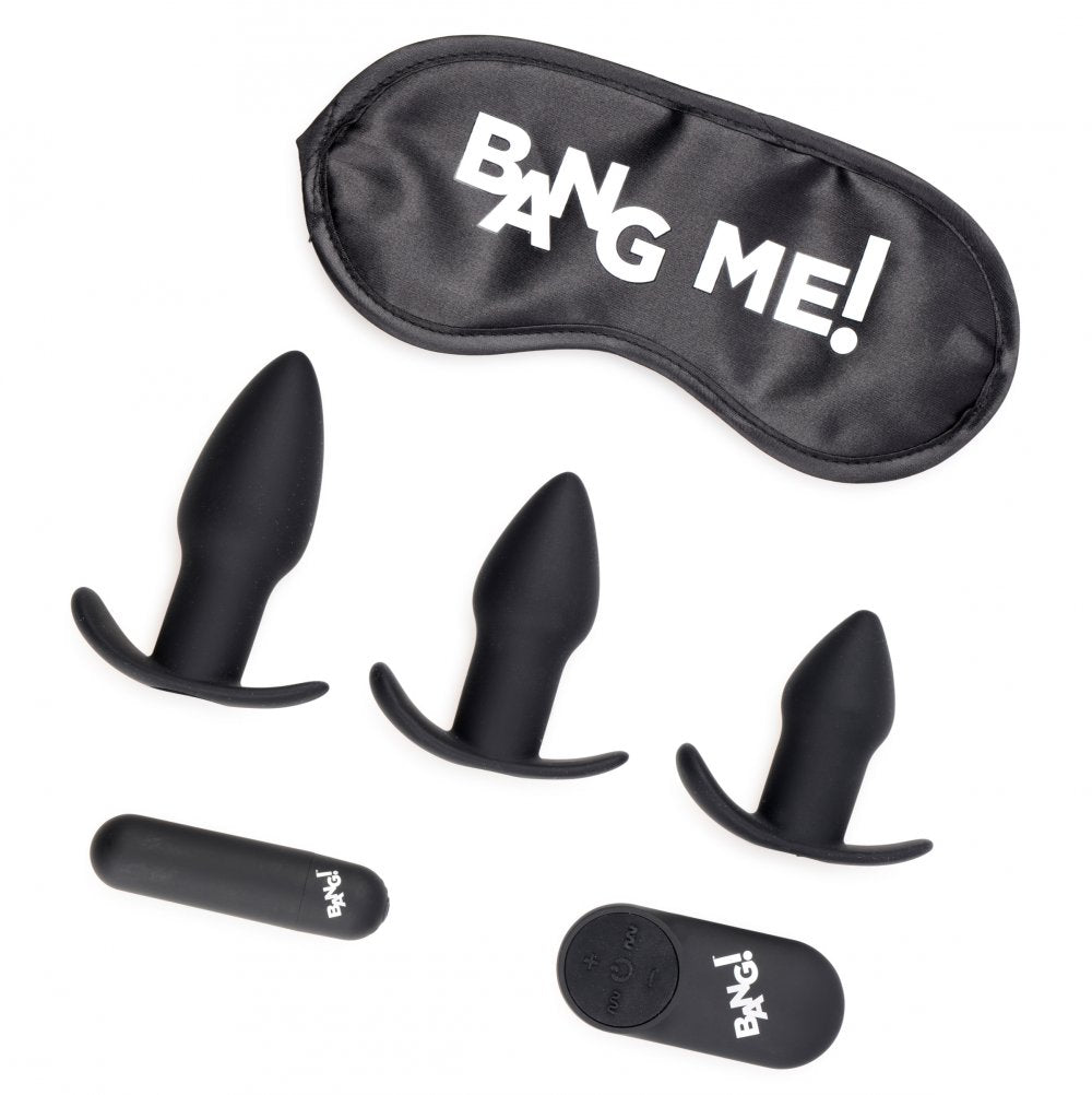 Backdoor Adventure Remote Control 3 Piece Butt Plug Vibe Kit - image 3