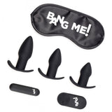 Backdoor Adventure Remote Control 3 Piece Butt Plug Vibe Kit - image 3