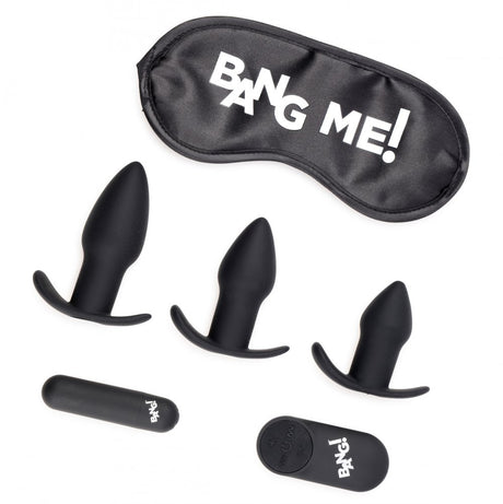 Backdoor Adventure Remote Control 3 Piece Butt Plug Vibe Kit - image 3