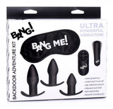 Backdoor Adventure Remote Control 3 Piece Butt Plug Vibe Kit - image 5