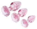 Glitter Gem Anal Plug Set - Pink - image 3