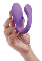 7X Pulse Pro Pulsating and Clit Stimulating Vibrator with Remote Control - image 3