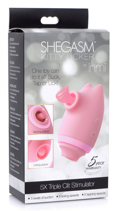 Kitty Licker 5X 3 in 1 Clit Stimulator - image 9