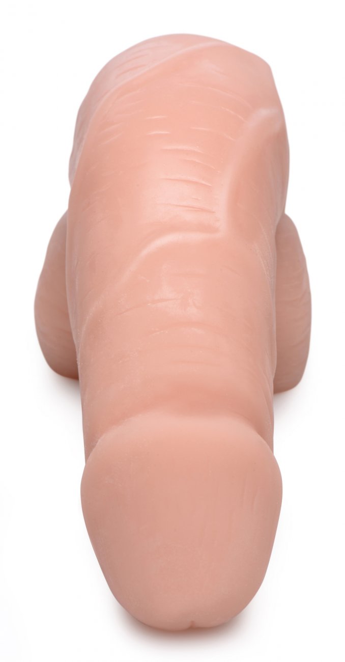 Large Bulge Packer Dildo - Light - image 3