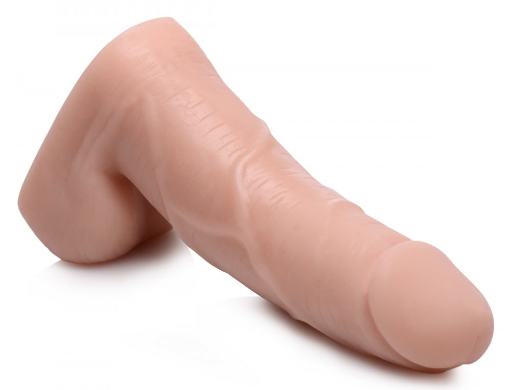 Large Bulge Packer Dildo - Light - image 4
