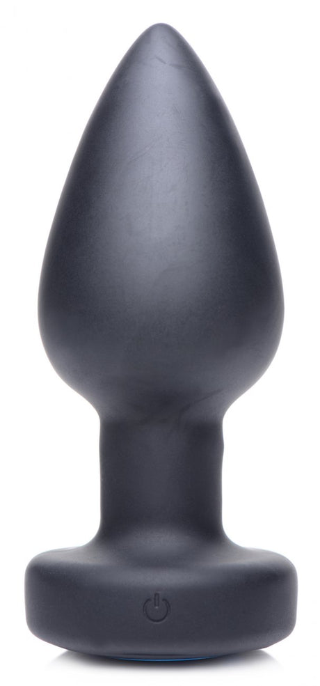 E-Stim Pro Silicone Vibrating Anal Plug with Remote Control - image 4