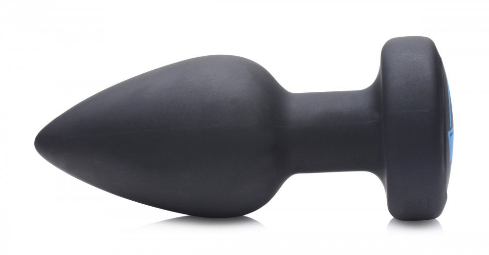 E-Stim Pro Silicone Vibrating Anal Plug with Remote Control - image 6