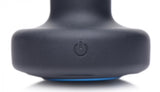 E-Stim Pro Silicone Vibrating Anal Plug with Remote Control - image 7
