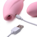Shegasm 8X Tandem Plus Silicone Suction Clitoral Stimulator and Egg - image 5