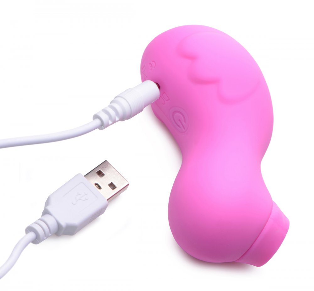 Sucky Ducky Silicone Clitoral Stimulator - Pink - image 5