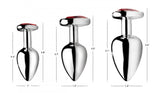 Red Heart Gem Anal Plug Set - image 4
