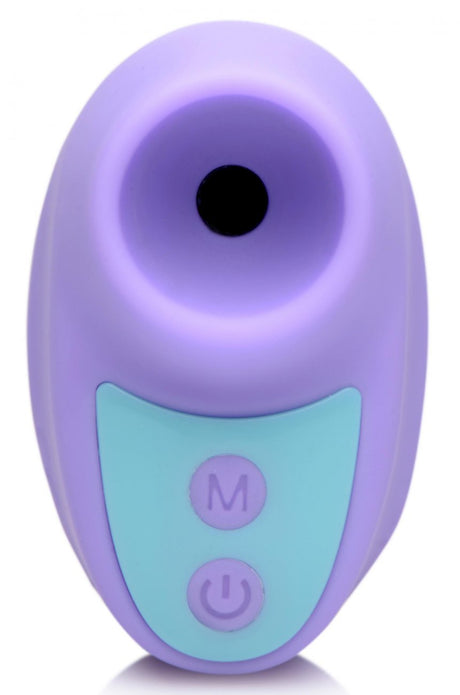 12X Mini Silicone Clit Stimulator - Purple - image 3