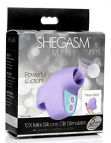 12X Mini Silicone Clit Stimulator - Purple - image 6