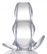 Clear View Hollow Anal Plug - Large - image 2