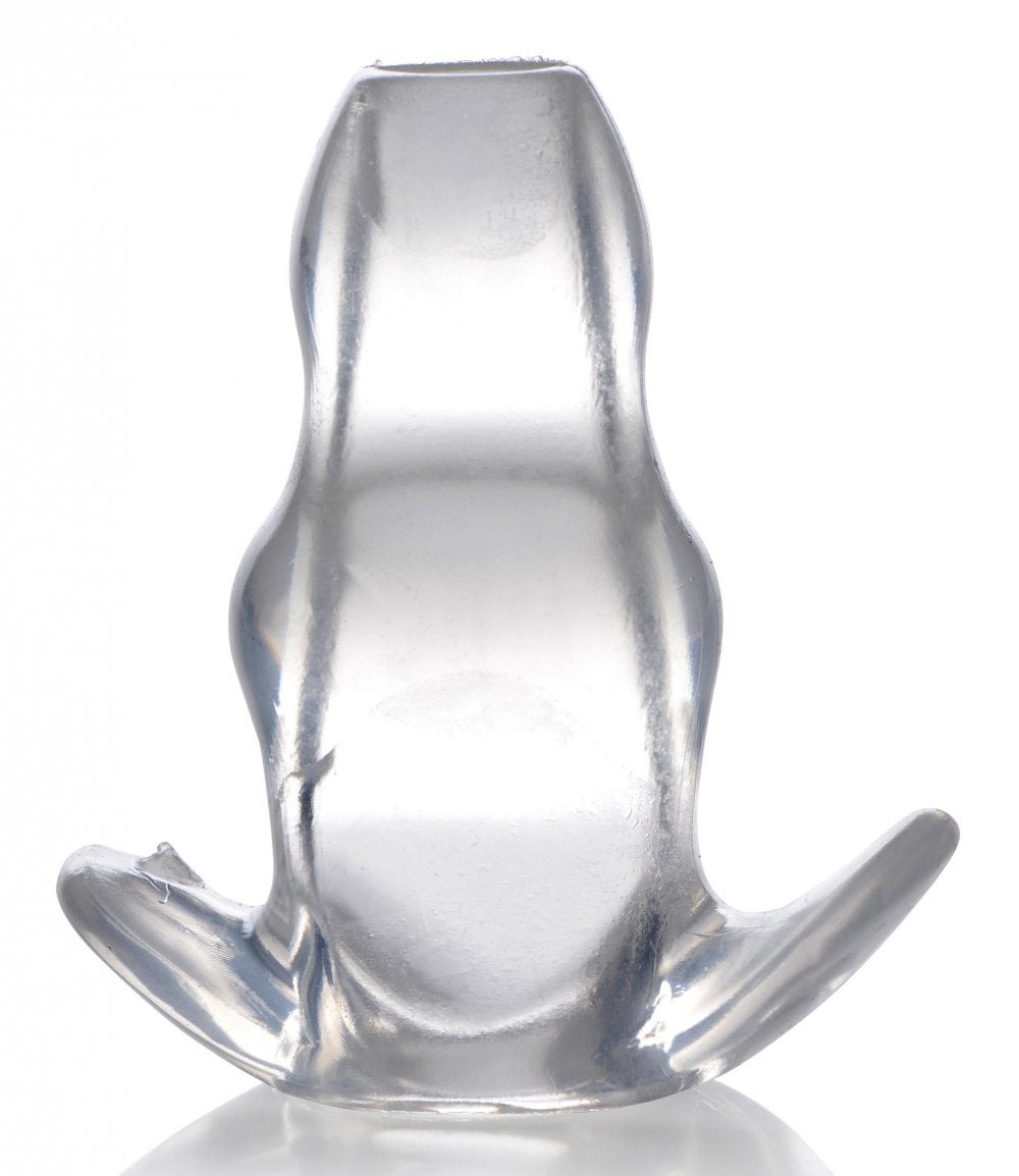 Clear View Hollow Anal Plug - Small - image 1