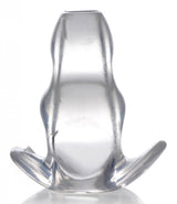 Clear View Hollow Anal Plug - Small - image 1