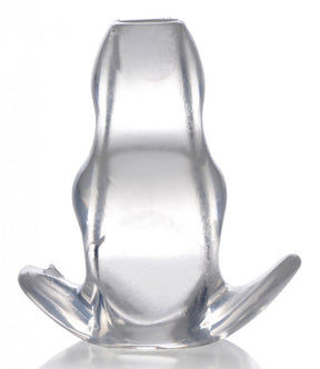 Clear View Hollow Anal Plug - Small - image 1
