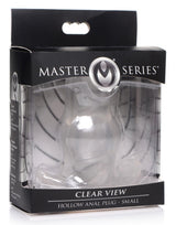 Clear View Hollow Anal Plug - Small - image 3