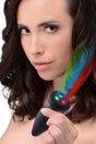 Light Up Silicone Anal Plug - Small - image 1