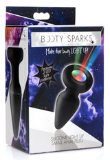 Light Up Silicone Anal Plug - Small - image 6