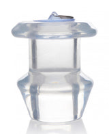 Ass Bung Clear Hollow Anal Dilator with Plug - XL - image 4