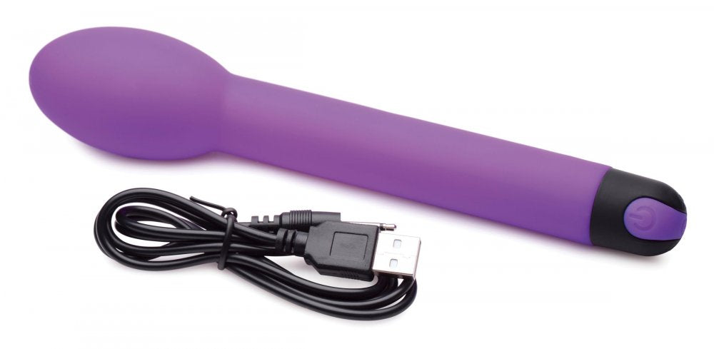 10X Silicone G-Spot Vibrator - Purple - image 5
