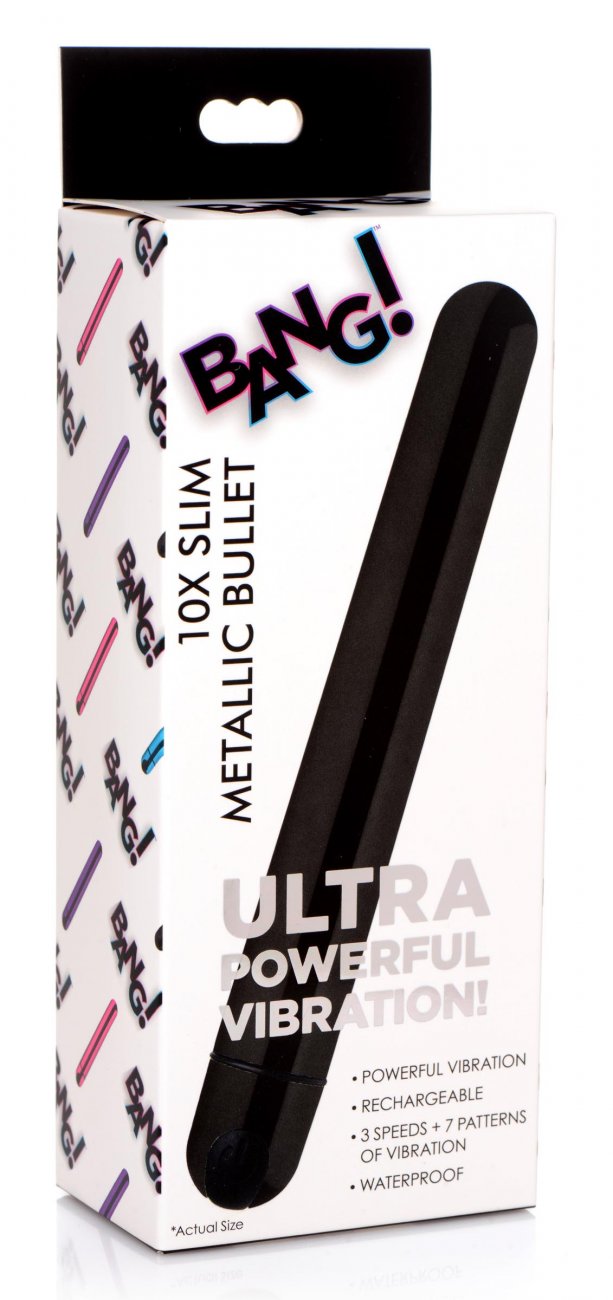 10X Slim Metallic Bullet - Black - image 5