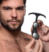 Premium Silicone Weighted Prostate Plug - Small - image 1