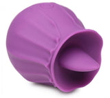 Bloomgasm Wild Violet 10X Silicone Clit Licking Stimulator - Purple - image 3