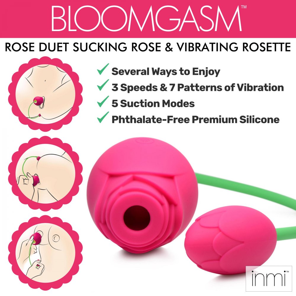Bloomgasm Rose Duet Sucking Rose and Vibrating Rosette - image 2