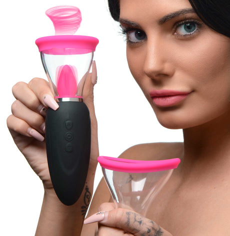 Lickgasm Mini 10X Silicone Licking & Suction Stimulator - 848518045140