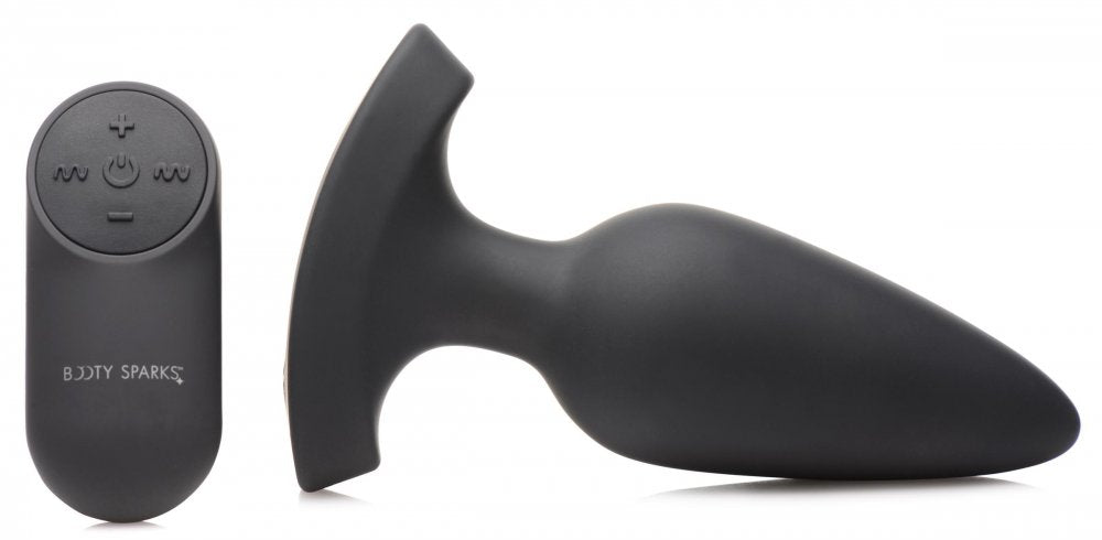 28X Laser Fuck Me Silicone Anal Plug with Remote Control - Large - image 3