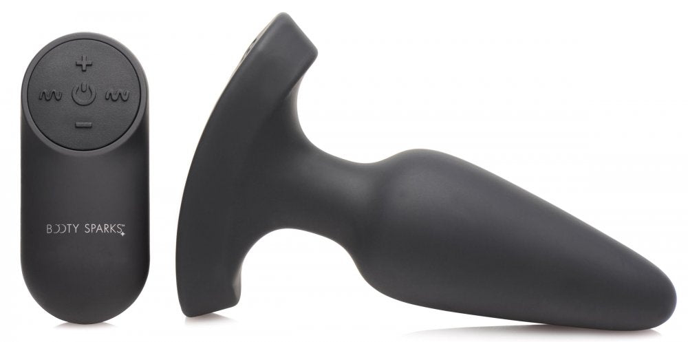 28X Laser Fuck Me Silicone Anal Plug with Remote Control - Medium - image 3