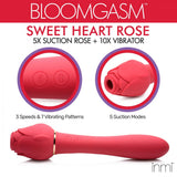 Bloomgasm Sweet Heart Rose Clit Suction Vibrator - image 3