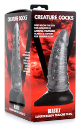 Beastly Tapered Bumpy Silicone Dildo - image 9