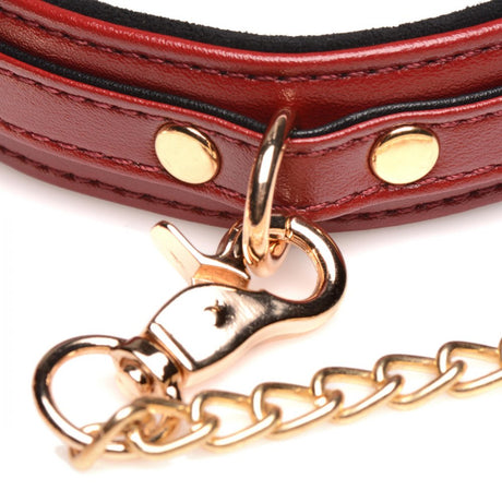 6 Piece Burgundy Bondage Set - image 10