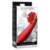 Passion Petals 10X Silicone Suction Rose Vibrator - Red - image 7
