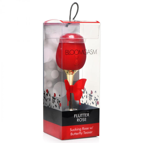 Bloomgasm Flutter Rose Clit Sucking Stimulator with Butterfly Teaser - image 7