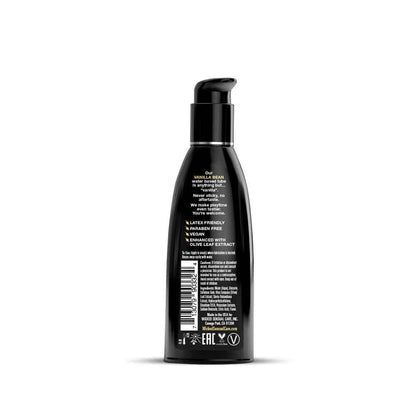 Aqua Vanilla Bean Flavored Water Based Intimate Lubricant - 2 Fl. Oz. by Wicked Sensual Care