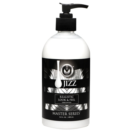 Master Series Jizz Unscented Water-Based Lube — 16 oz - MS-AH048-16OZ
