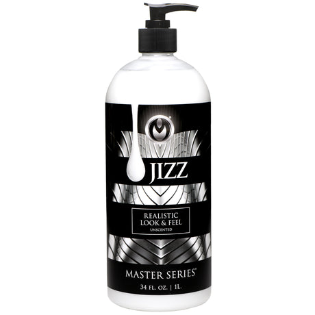 Master Series Jizz Unscented Water-Based Lube — 16 oz - MS-AH048-16OZ
