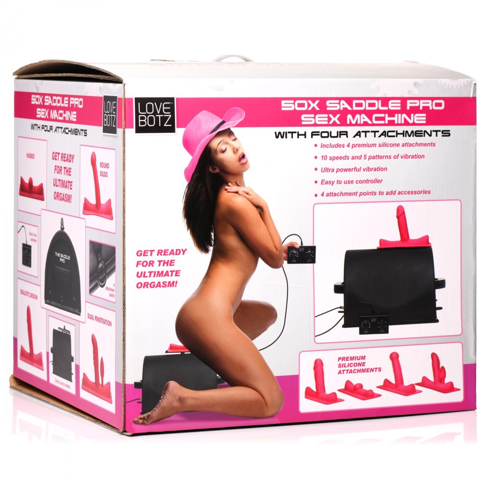 50X Saddle Pro Sex Machine with 4 Attachments - image 11