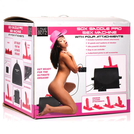 50X Saddle Pro Sex Machine with 4 Attachments - image 11