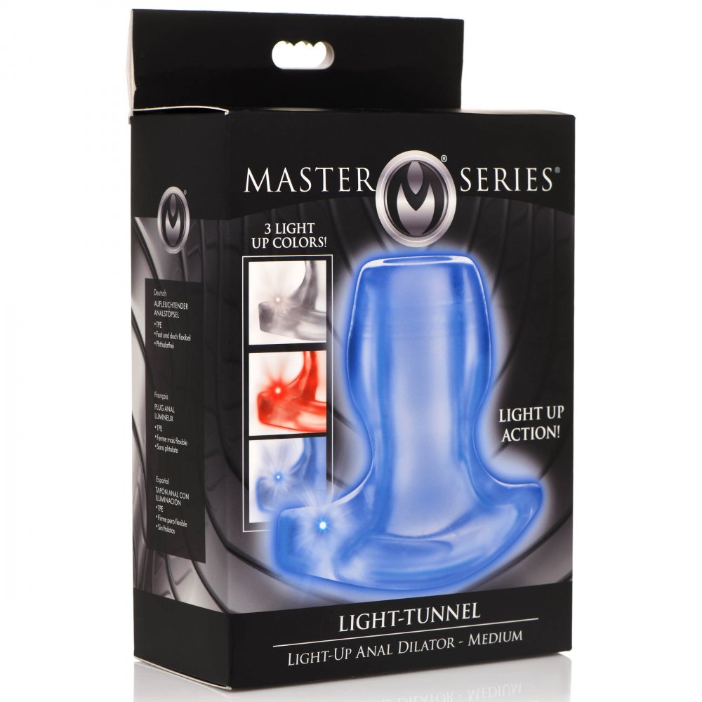 Light-Tunnel Light-Up Anal Dilator - Medium - image 4