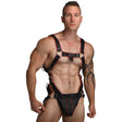 Heathen's Male Body Harness - S/M - image 1