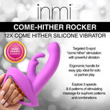 12X Come-Hither Rocker Silicone Vibrator - image 2
