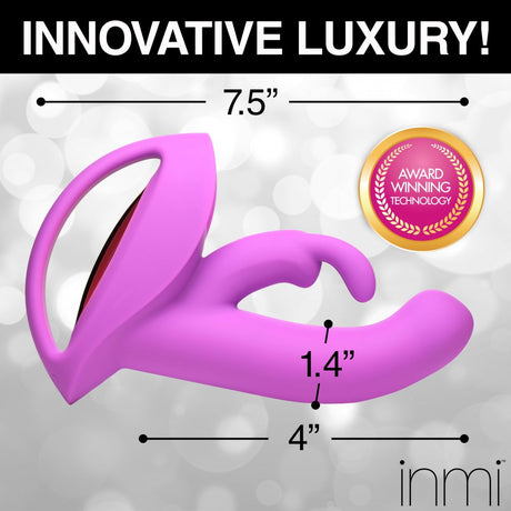 12X Come-Hither Rocker Silicone Vibrator - image 3