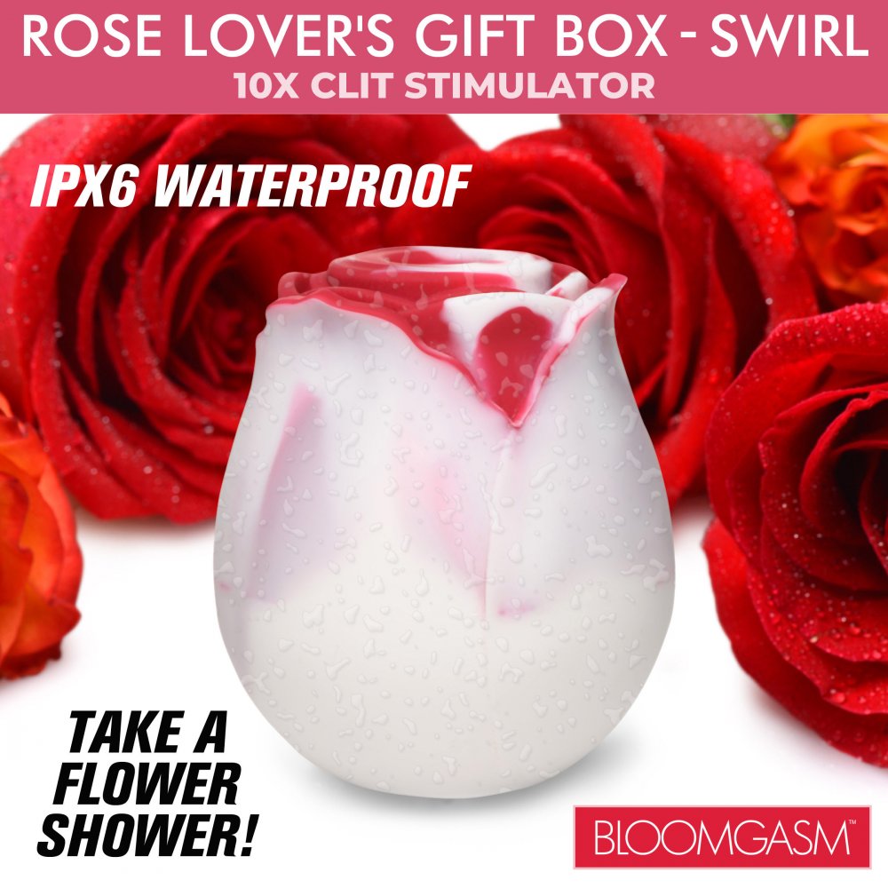 The Rose Lovers Gift Box 10x Clit Suction Rose - Swirl - image 5