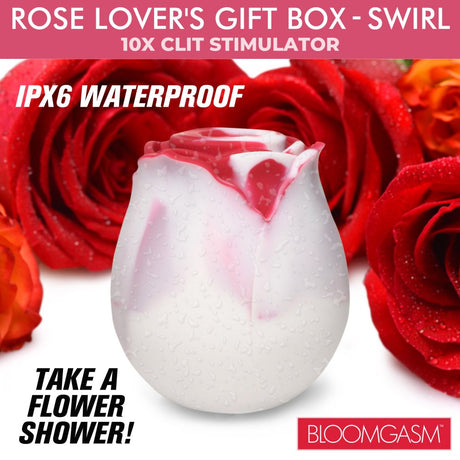 The Rose Lovers Gift Box 10x Clit Suction Rose - Swirl - image 5