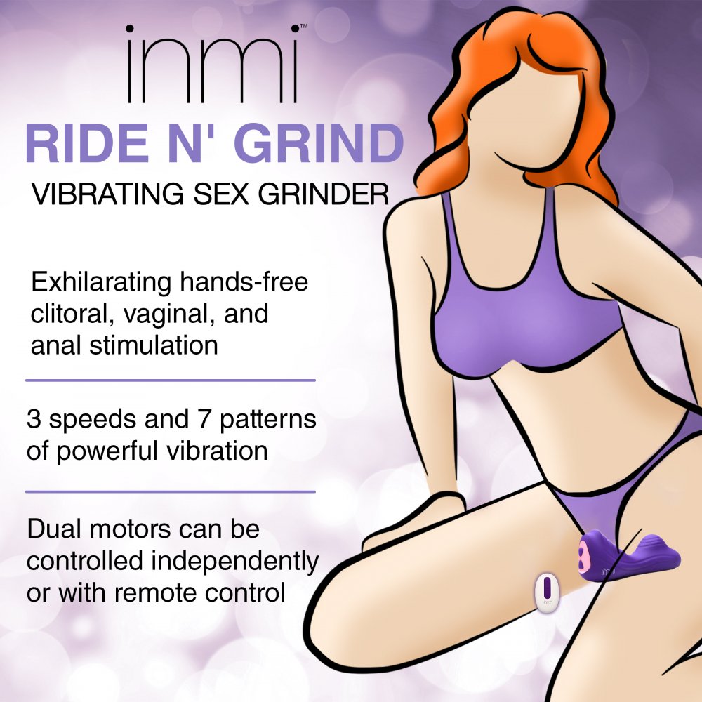 Ride n' Grind 10 X Vibrating Silicone Sex Grinder - image 2